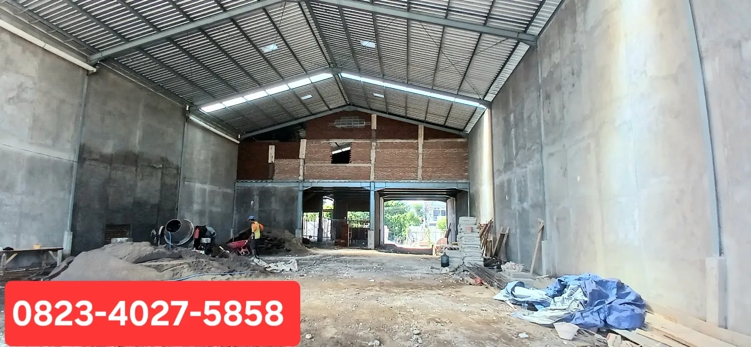 Disewakan Gudang 582 m2 jl Cargo Denpasar dkt Gatsu Barat Bali