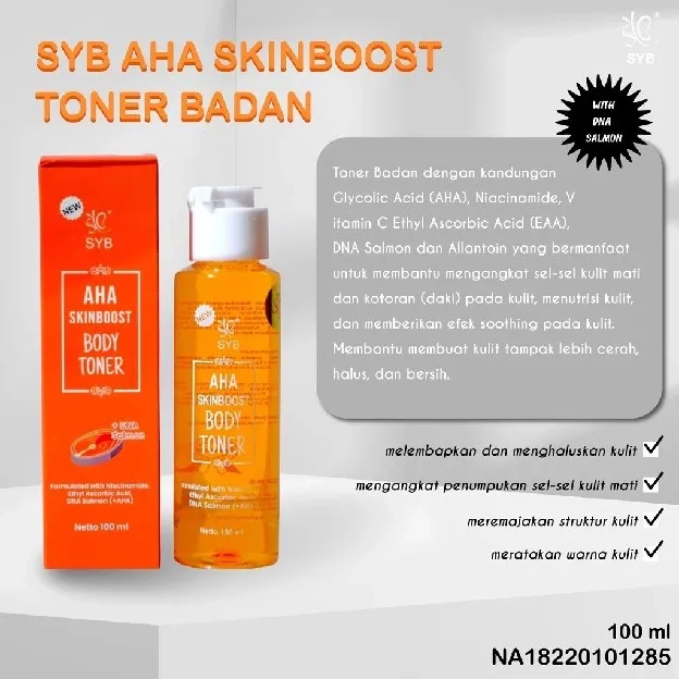 TONER BADAN BY SYB FORTE / TONER BADAN ORIGINAL BPOM COKLAT RED JELLY