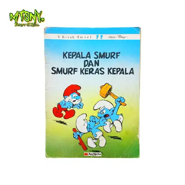 Komik Lebar Eropa Kisah Kepala Smurf Dan Smurf Keras Kepala 1987