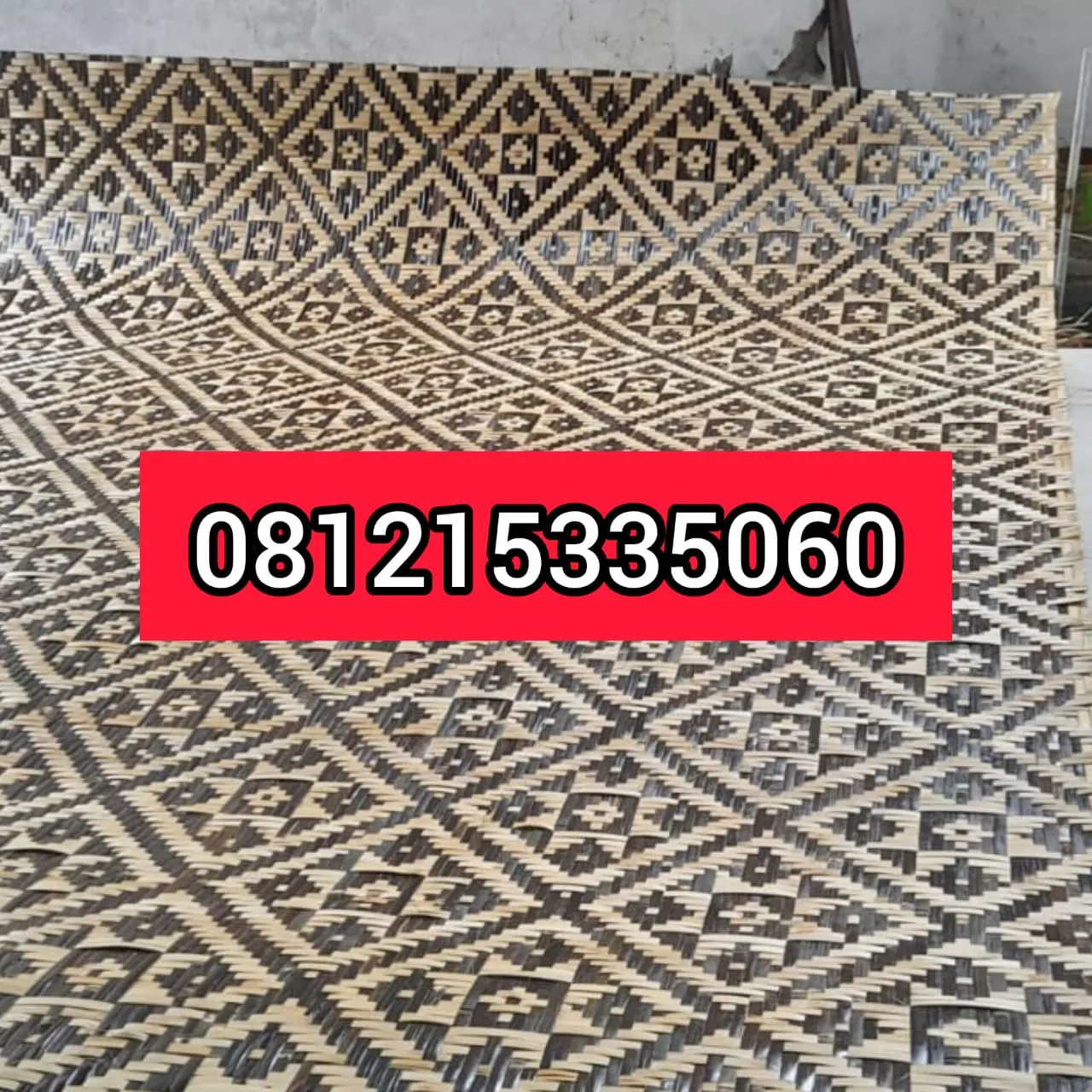 Jual Plafon Anyaman Bambu Surakarta 081215335060