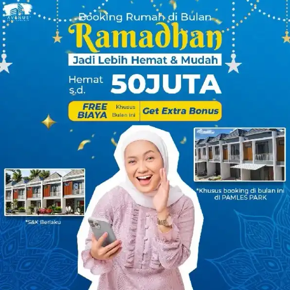 Cluster Rumah di Jual Spesial Bulan Ramadhan Daerah Pamulang Tangerang Selatan