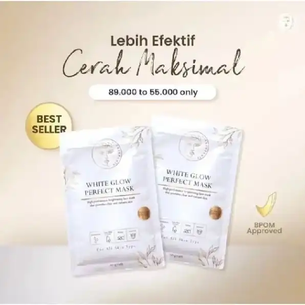 white glow perfect mask masker white glow