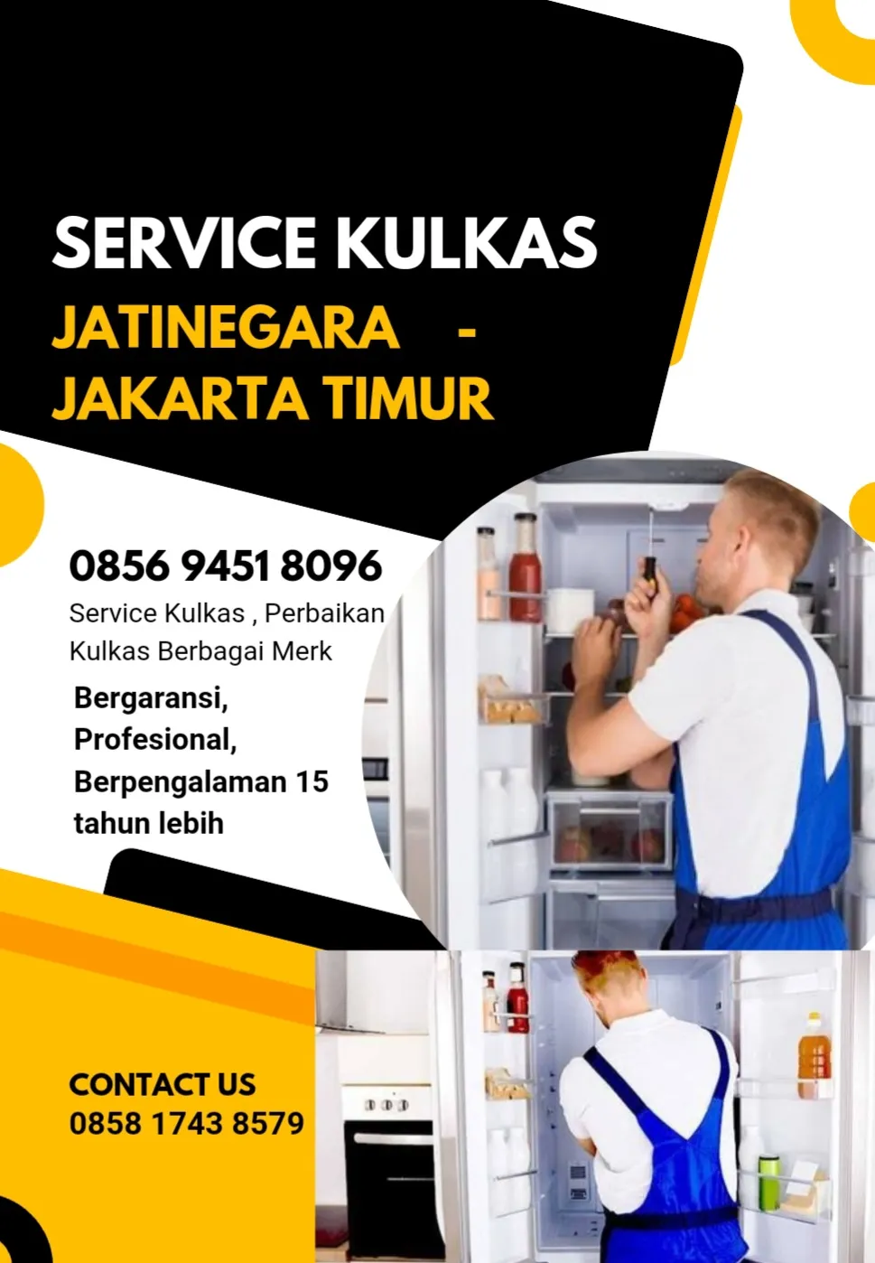Jasa Service Kulkas Daerah Jatinegara Jakarta Timur 0856 9451 8096