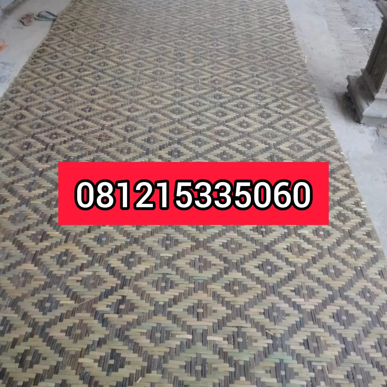 Jual Plafon Anyaman Bambu Jembrana 081215335060