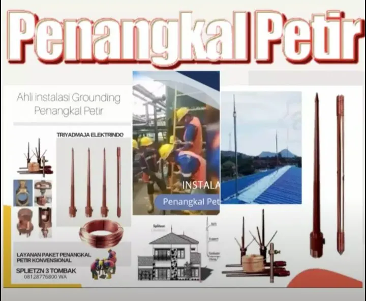 spesialis ahli jasa pasang anti penangkal petir Dramaga gunung Sindur gunung Putri