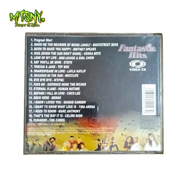 Kaset CD Musik Campuran Various Fantastic Hits King Records