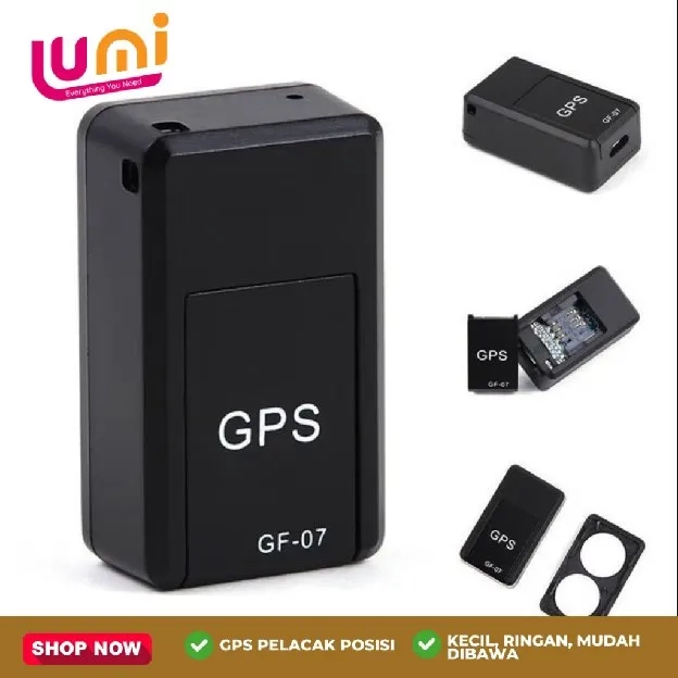 Pelacak GPS Mini GPS Alat Perekam Lokasi GPS Anti Hilang Mendukung Operasi Jarak Jauh GPRS Ponsek