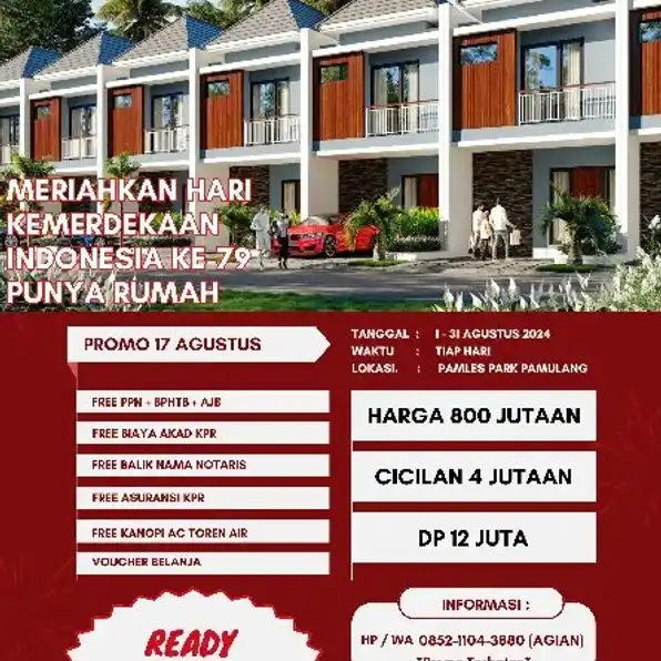 Rumah murah 2 lantai