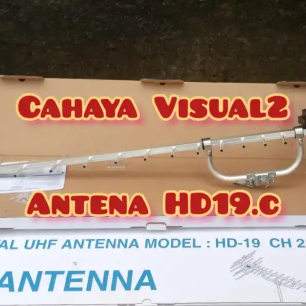 Pasang Antena Digital 19c