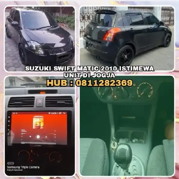 MOBIL SUZUKI SWIFT MATIC 2010 ISTIMEWA.UNIT DI JOGJA. H: 0811282369>> MOBIL DIJUAL* Suzuki Swift*