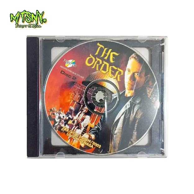 Video CD VCD Action The Order Van Damme Jadul