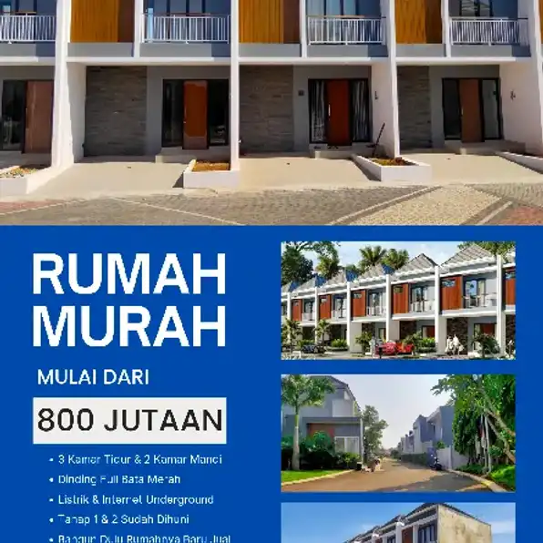 Rumah paling murah di kota pamulang