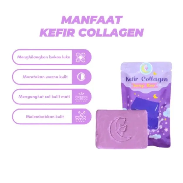 BPOM Sabun Kefir Collagen Pemutih Badan Original By Beautyinu