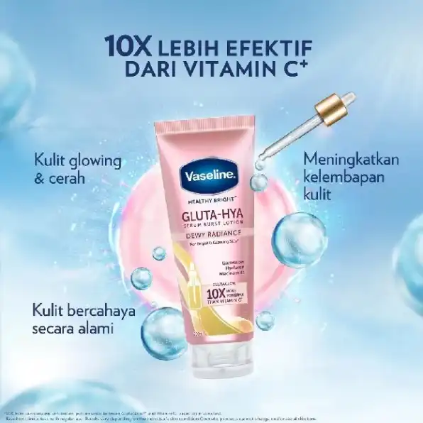 Vaseline Gluta Hya Serum Burst Lotion