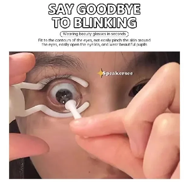 Eye Tools Opener Alat Bantu Pakai Softlens Colored Contact Lens Wearing Assistive Device Opening Eye