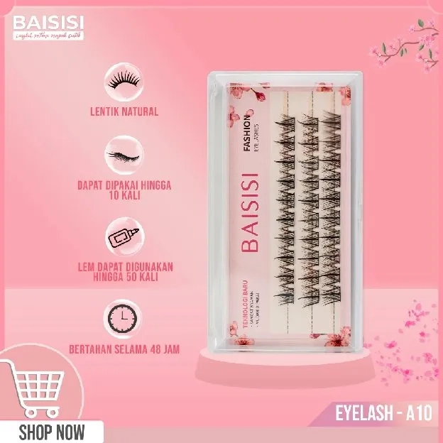 Bulu Mata Palsu + Lem Bulu Mata Eyelash Extention | Eye Make Up | Douyin Lash