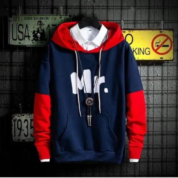 Jaket Sweater Hoodie Pria Mr - dmn