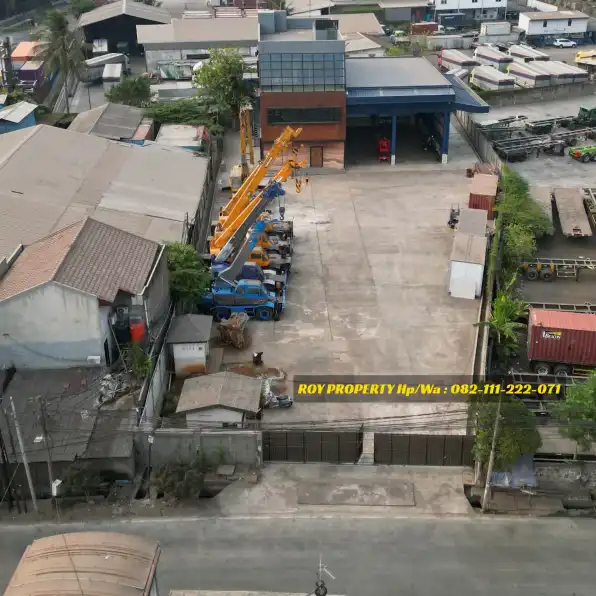 Dijual Gedung Kantor 3 Lantai di Cakung Cilincing 2200 m2 Berikut Workshop Dekat Pelabuhan Priok