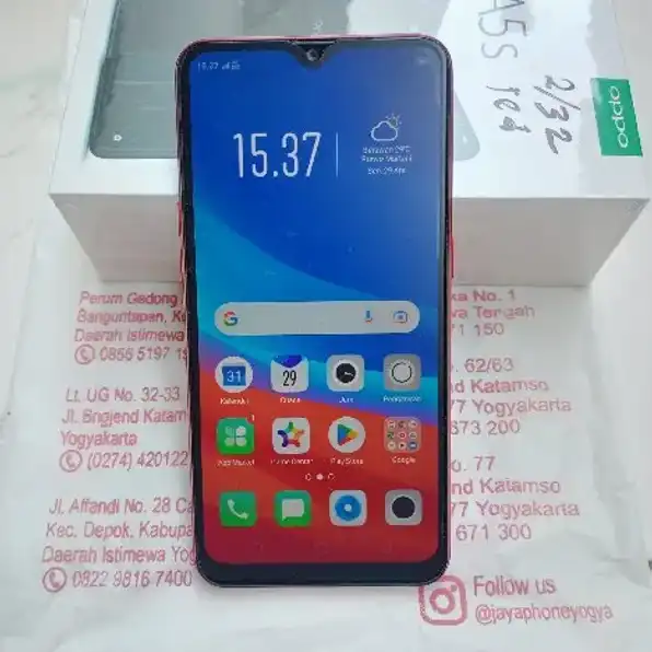 DIJUAL OPPO A5S 2/32 LENGKAP