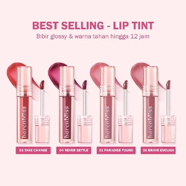 BNB barenbliss Best Selling Gorgeous Lips - Lip Tint/Lip Velvet/Matte Tint/Mousse Tint/Glow Tint