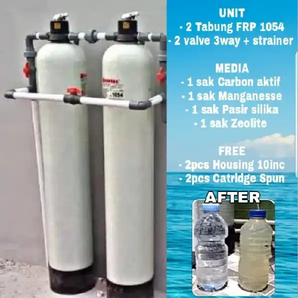 2 Paket filter saringan air