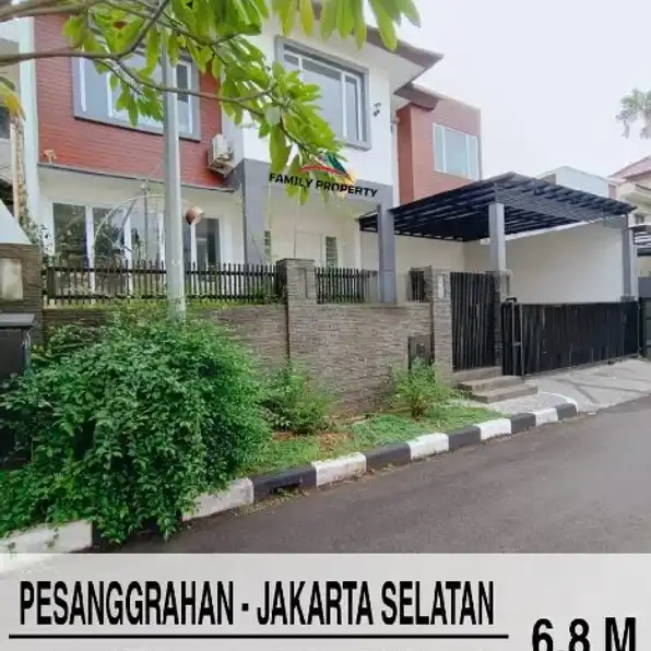 Rumah Mewah Ready Dlm komplek di Jakarta Selatan.dkt gerbangTol