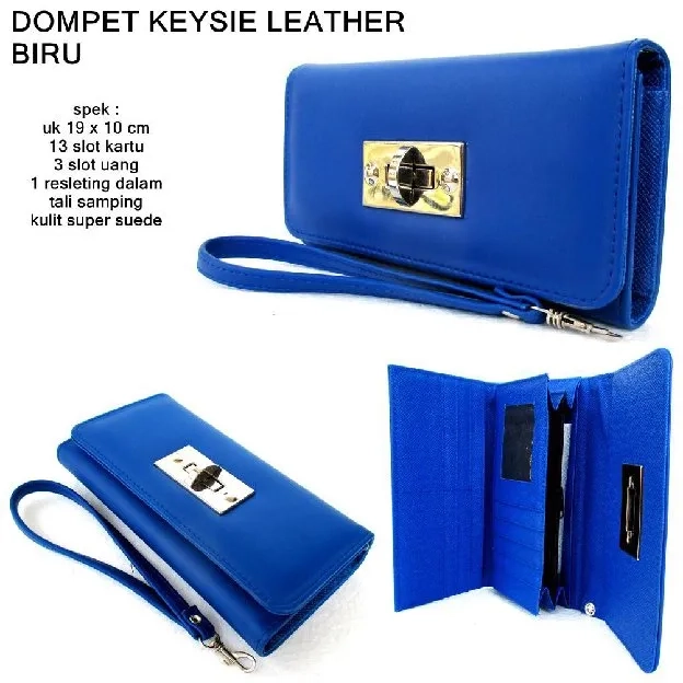 bayar cod - Dompet Wanita Keysie Leather - dmn