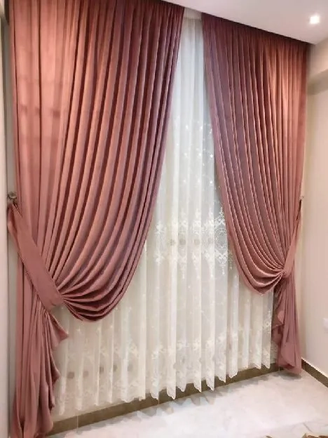 gordyn curtain Premium custom wallpaper dinding rollerblinds DLL 