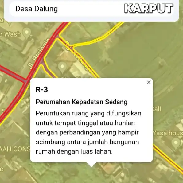 Dijual 5,85 are, Jl. Beringin Pegeding Padonan Dalung Kuta Utara