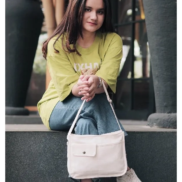 Tas Selempang BESTIEAN 100% Canvas Premium Tebal Tas Kanvas