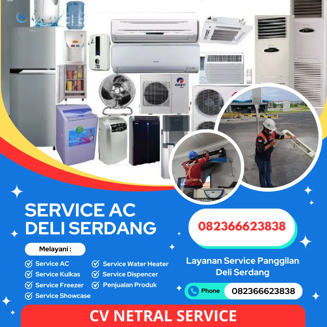 Jual AC Sharp Deli Serdang 082366623838