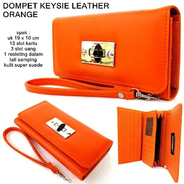 bayar cod - Dompet Wanita Keysie Leather - dmn