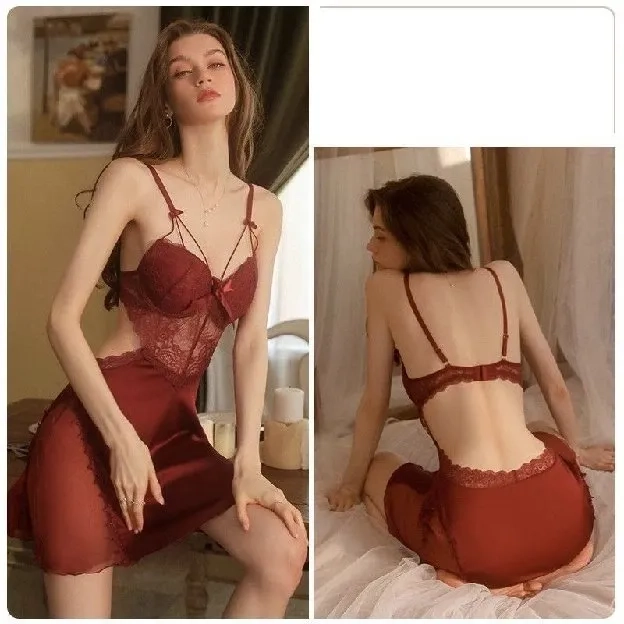 Lingerie Sexy Hot Dress Malam Baju Tidur Wanita Cantik