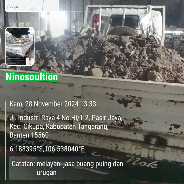 Jasa buang puing kota tangerang