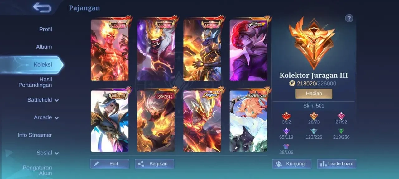 AKUN MOBILE LEGENDS