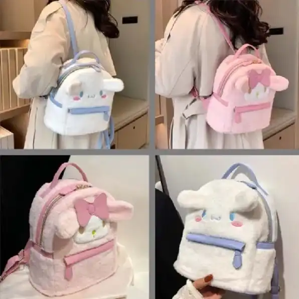 Backpack Sanrio Back to School Cinnamoroll Kuromi My Melody Pompompurin Hello Kitty | Tas Punggung D