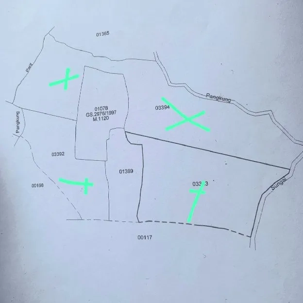 Dijual 3,2 Ha. Jl. Raya Bukiyan Puhu Payangan Ubud Gianyar