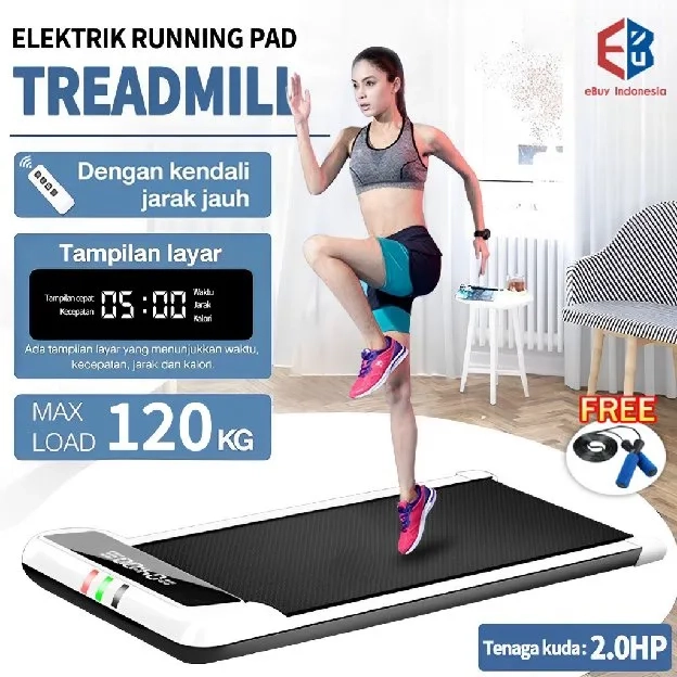 Running Pad Treadmill (Elektrik) Walking pad Treadmill Murah - Alat Olahraga di rumah