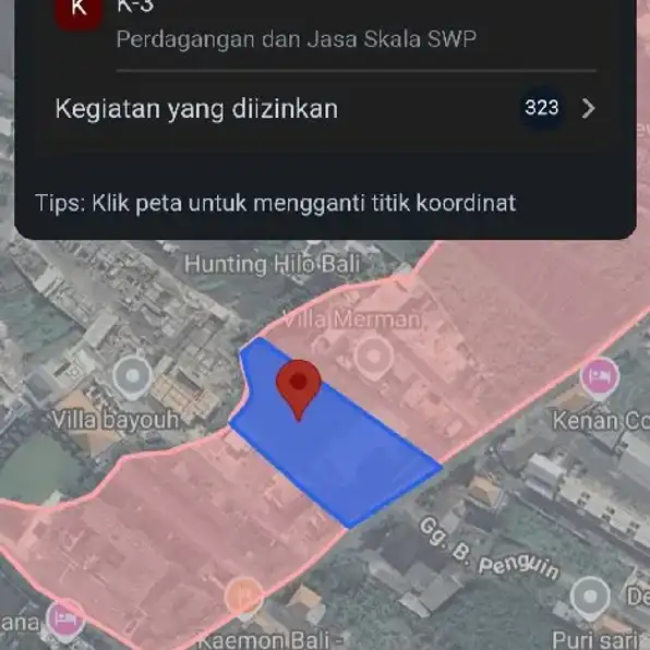 Dikontrakan 5 are, Jl. Tumbak Bayuh Pererenan Mengwi Badung