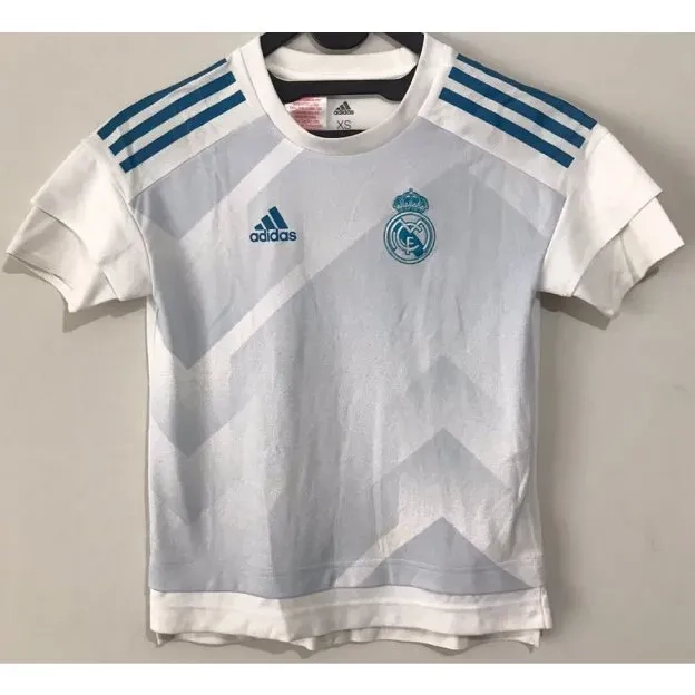 Adidas Climalite Real Madrid Club De Futbol (CF) Spain Original Kid Shirt / Kaos Anak 001