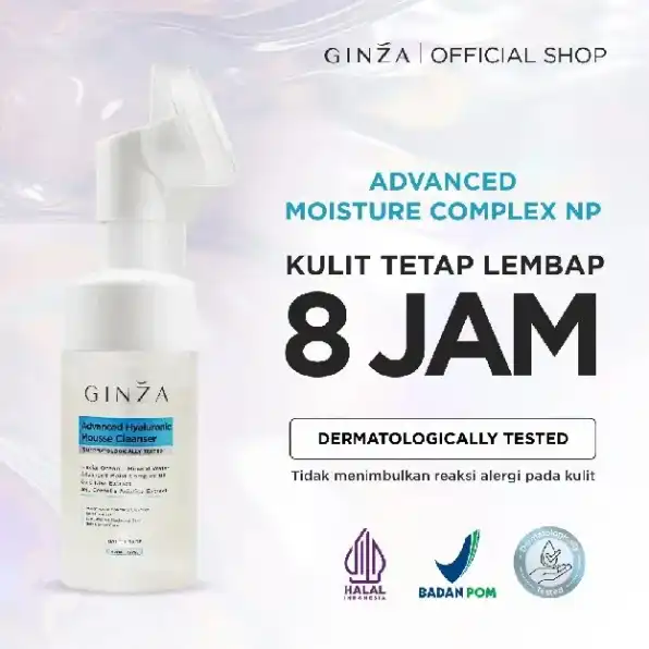 Ginza Mousse Cleanser 110ml | Facial Wash Ginza