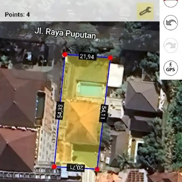 Diju 11,55 are Free Rumah, Jl. Raya Puputan Depan PLAZA RENON Denpasar