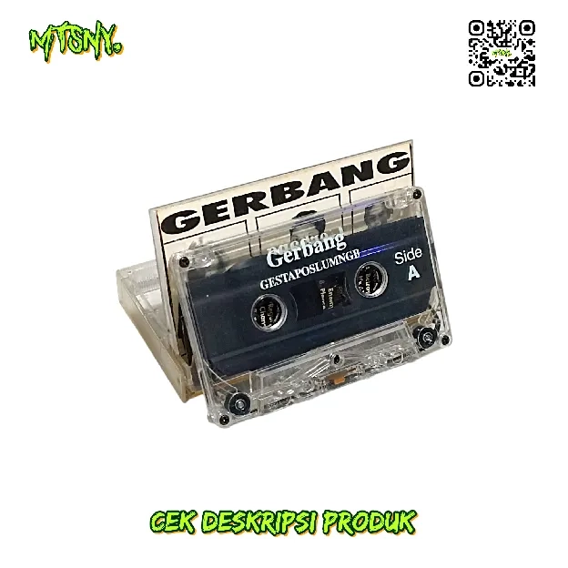 Kaset Pita Musik Band Rock Grunge Punk Hardcore Metal Gerbang Gestapo