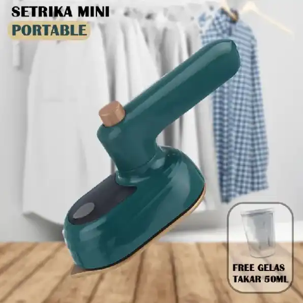 Setrika Uap Portable Mini Travel Setrika Pakaian Uap Genggam Mini Elektrik Terbaru