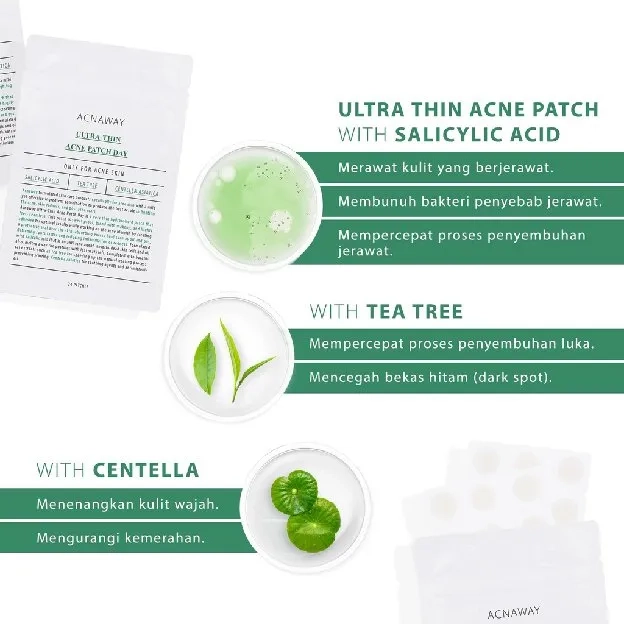 ACNAWAY Bundle 2 in 1 Acne Stubborn Cream + Ultra Thin Acne Patch