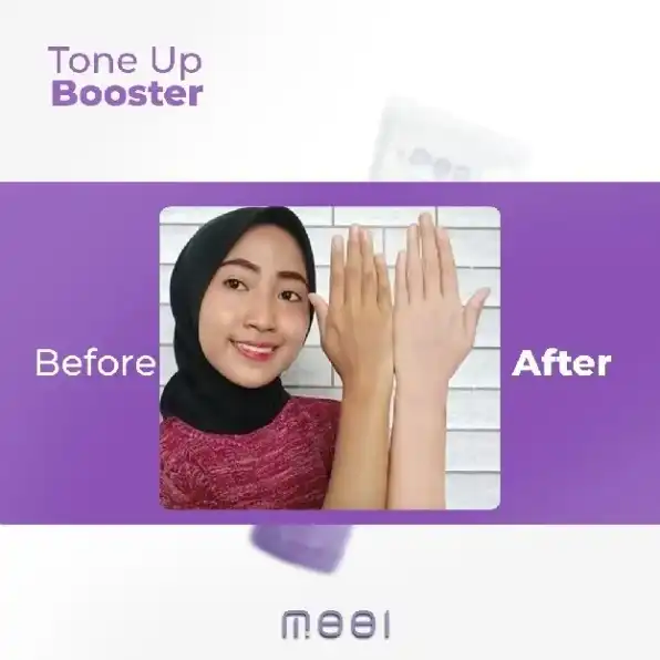 Mooi Pure Glow Tone Up Booster - Lotion Glowing Pencerah kulit Memutihkan Kulit ORIGINAL BPOM