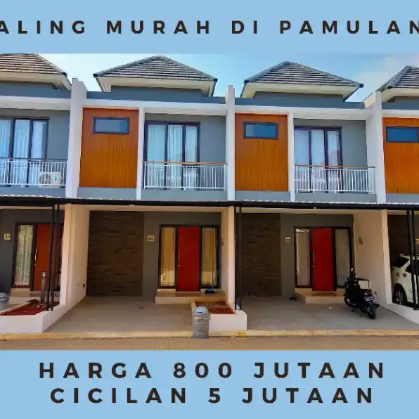 Rumah 2 lantai murah meriah