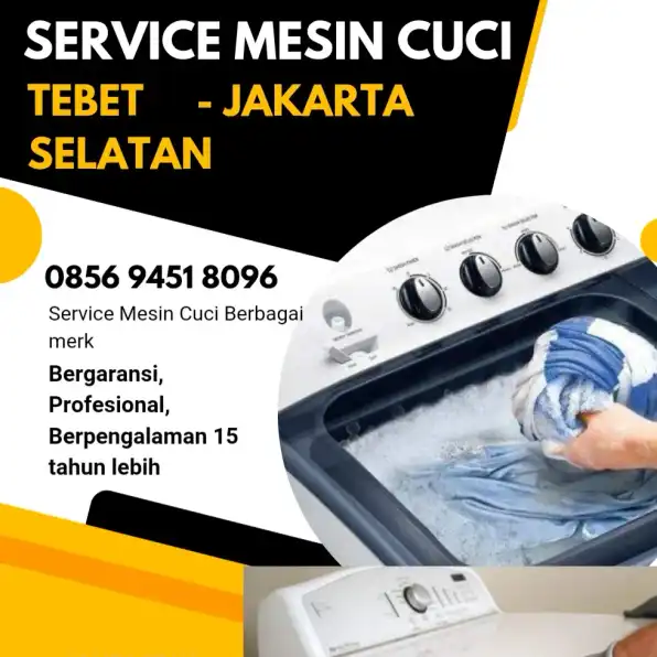 Jasa Service Mesin Cuci Daerah Tebet Jakarta Selatan