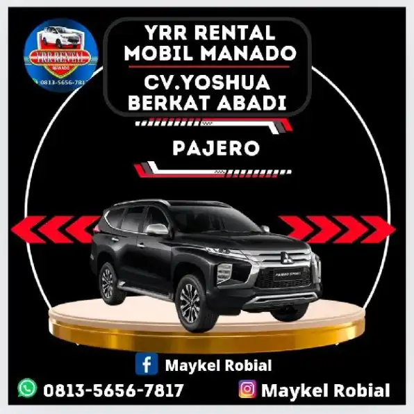 Rental Mobil Murah Manado plus Driver 0813-5656-7817 YRR Rental