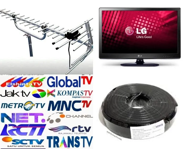 Paket Pasang Baru Antena Tv Dan Instalasi 